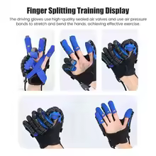 Left & Right Hand Finger Rehabilitation Exerciser Robot Gloves Stroke Hemiplegia Cerebral Infarction Training Equipment Therapy - Image 4