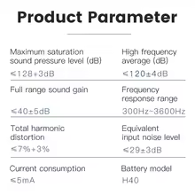 Portable Rechargeable Hearing Aid Sound Amplifier Magnetic Rechargeable Elderly Ear Hearing Aid For The Deaf - Image 4