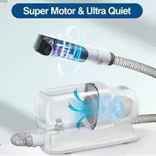 Dog Grooming Vacuum & Pet Grooming Kit with 2.3L Capacity Larger Pet Hair Dust Cup Dog Brush Vacuum for Pet Hair Vacuum Cleaner - Image 5