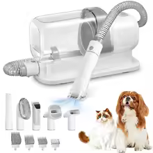 Dog Grooming Vacuum & Pet Grooming Kit with 2.3L Capacity Larger Pet Hair Dust Cup Dog Brush Vacuum for Pet Hair Vacuum Cleaner - Image 2