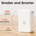 Niimbot D110 Mini Thermal Label Printer – Inkless, Portable & Self-Adhesive | Perfect Sticker & Label Maker