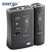ZoeRax Network Cable Tester – RJ45/RJ11/RJ12 | Cat5, Cat5e, Cat6, Cat6a, Cat7 UTP & Shielded LAN Cable Tester - Image 4