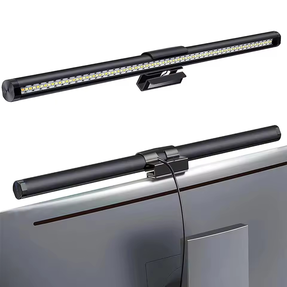 LED Monitor Light Bar – 44cm RGB Screen Hanging Lamp for Work, Study & Gaming | Dimmable Eye-Care Desk Lighting
