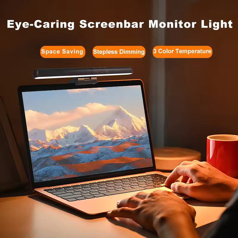 LED Monitor Light Bar – Dimmable Screen Hanging Lamp for Work, Reading & Eye Protection | Perfect for Night Lighting - Image 4