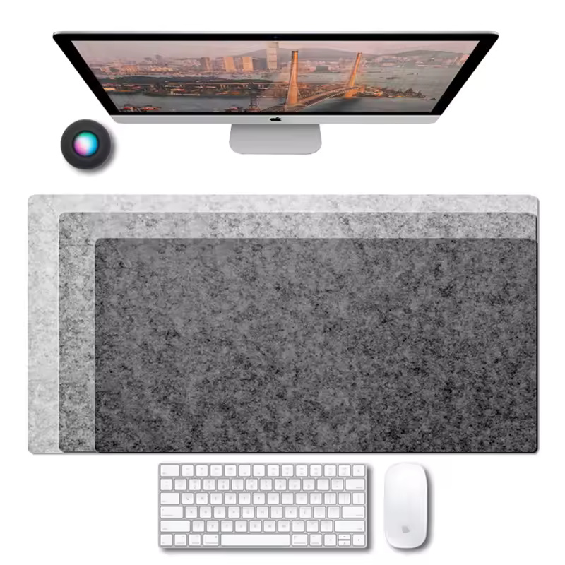 XXL Large Gaming Mouse Pad – Non-Slip Wool Felt Desk Mat for Computer, Keyboard & Laptop | Ultimate Comfort & Style - Image 5