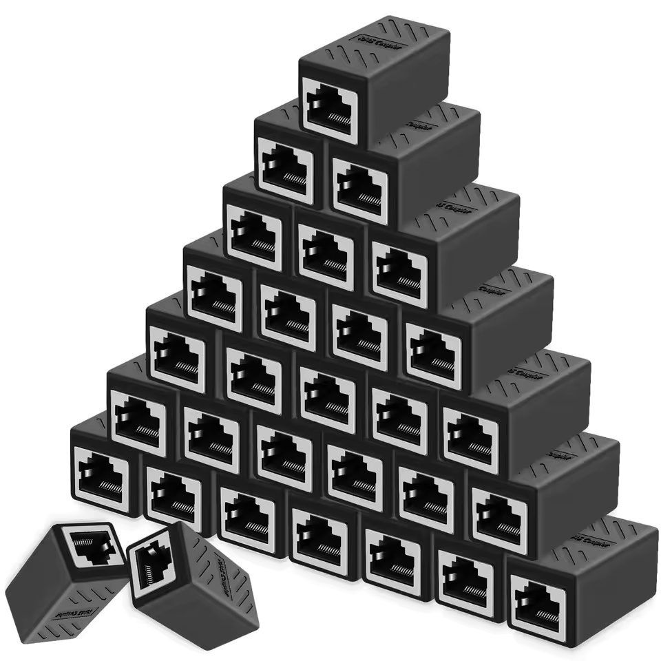 Ethernet Cable Extender – RJ45 Cat 5/6/6a Coupler Connector | Female to Female Extender for Seamless Network Connection - Image 6